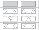 X Layout, Flat base Design